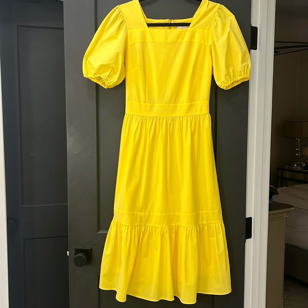 Rachel Parcell yellow spring dress